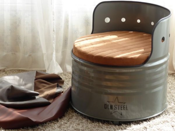 Бочка-кресло “Стил” — Кресла из железных бочек