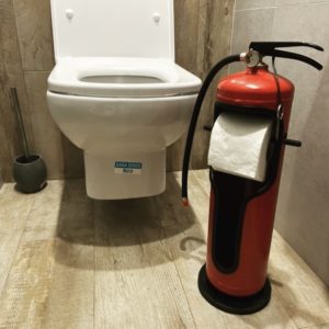 Огнетушитель для туалетной бумаги — Аксессуары для ванной и туалета