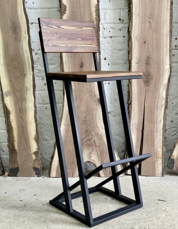 Барный стул “Барса” — Барная мебель для кафе из металла