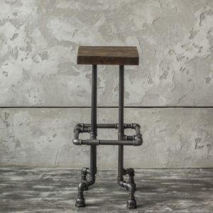 Барный стул “Индастриал” мини — Барная мебель для кафе из металла