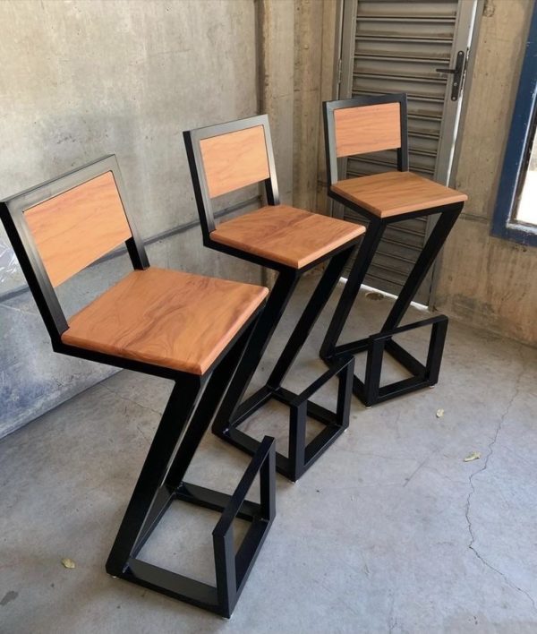 Барный стул Лофт — Барная мебель для кафе из металла