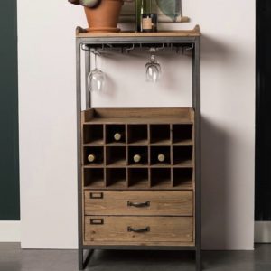 Шкаф для напитков и бокалов “Лоли” — Винные шкафы