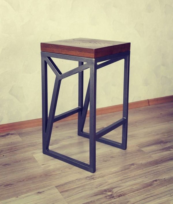 Барный стул “Роттердам” — Барная мебель для кафе из металла