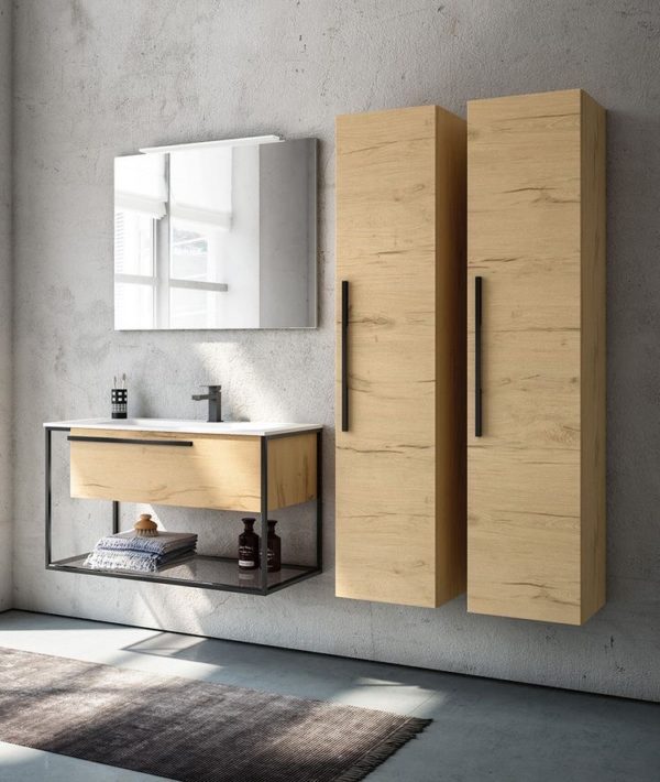 Комплект мебели для ванной “Круз” — ЛОФТ
