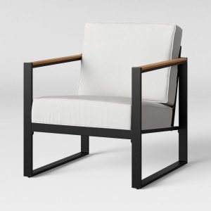 Кресло из металла с подушками — Кресла лофт