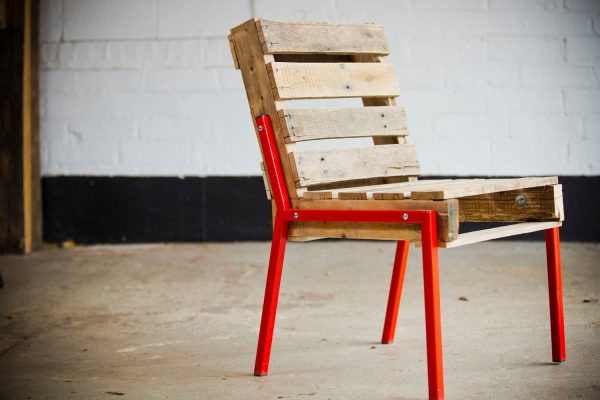 Лофт стул из паллет “Моника” — Деревянные стулья лофт