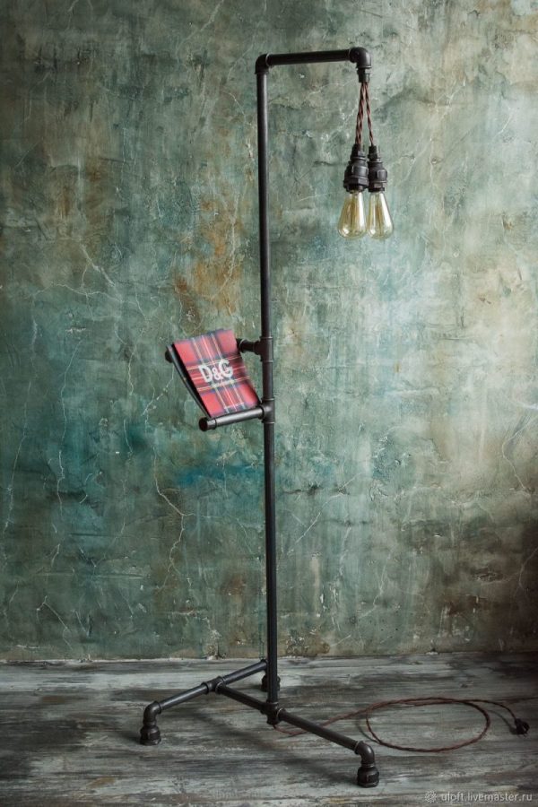 Напольный лофт-светильник “Шерлок” — Светильники в гостиную в стиле лофт