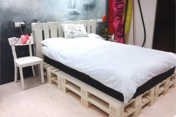 Эко-кровать из поддонов “Милан” — Кровати