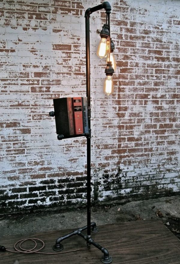 Напольный лофт-светильник “Ватсон” — Светильники в гостиную в стиле лофт