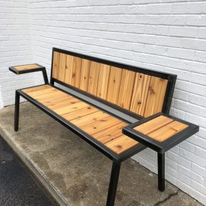 Садовая скамья “Даль” — Лофт скамейки из дерева