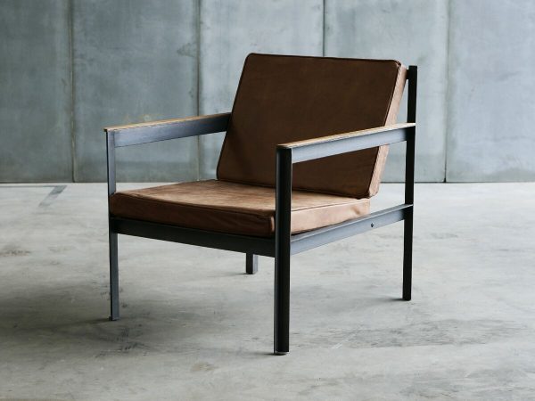 Кресло из металлических профилей “Троя” — Кресла в гостиную лофт