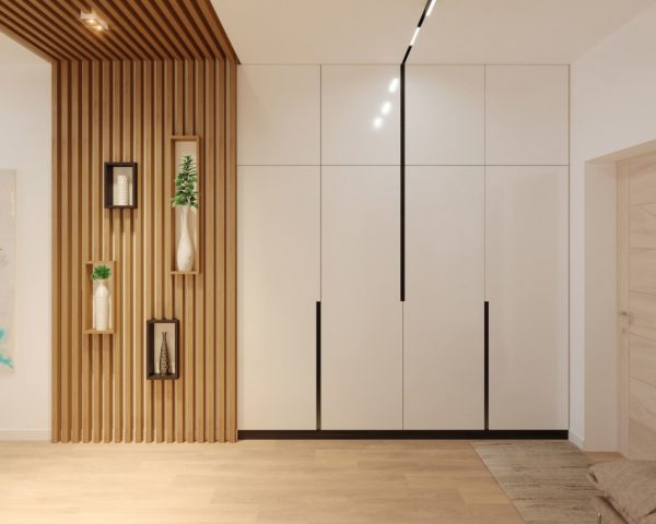 Декоративные настенные рейки с полочками — Декор на стену лофт