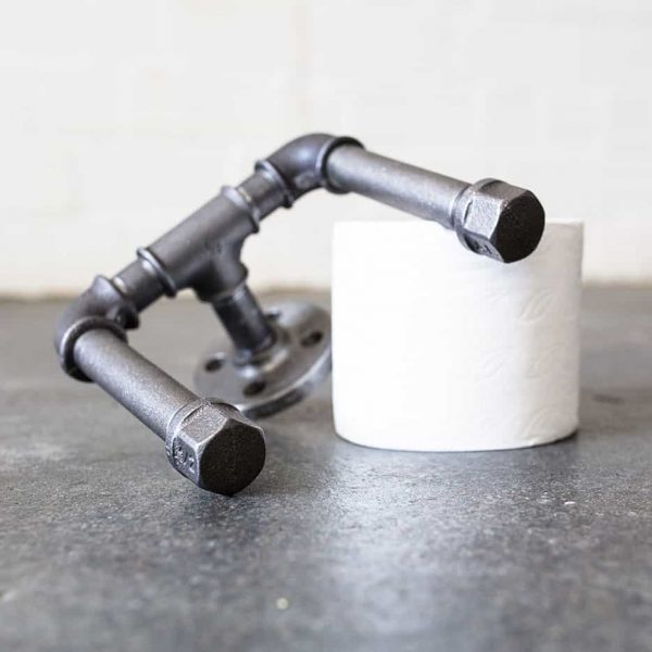 Держатель для туалетной бумаги из труб “ROLL DOUBLE” — Аксессуары для ванной и туалета 2