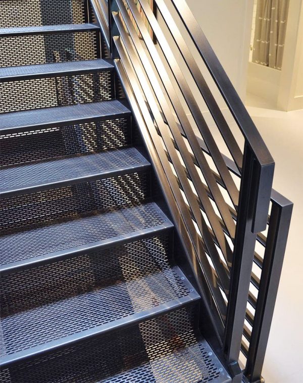 Лестница лофт металлическая “Профиль” — Лестницы металлические лофт 4
