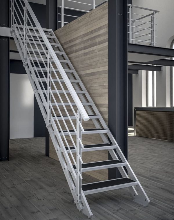 Лестница металлическая модульная «План Б» — Лестницы металлические лофт 3