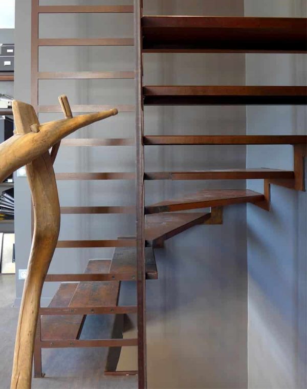 Лестница металлическая минимализм “Манхэттен” — Лестницы в стиле минимализм 3