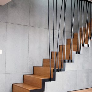 Лестница подвесная на металлокаркасе “Трек” — Лестницы металлические лофт