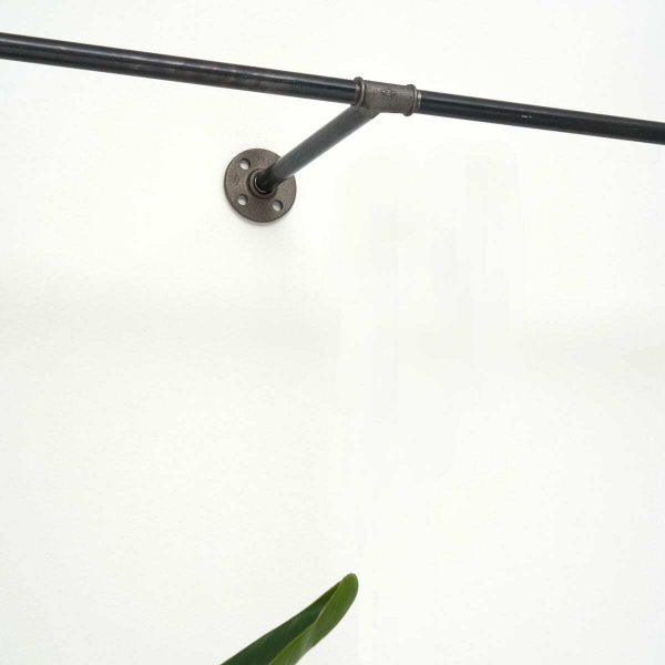 Вешалка настенная из труб в стиле лофт “LINE TRIO” — Вешалка в прихожую лофт из металла 3