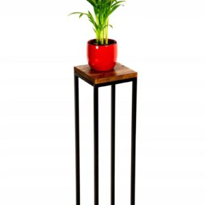 Подставка для цветов Лофт черная — Аксессуары для растений